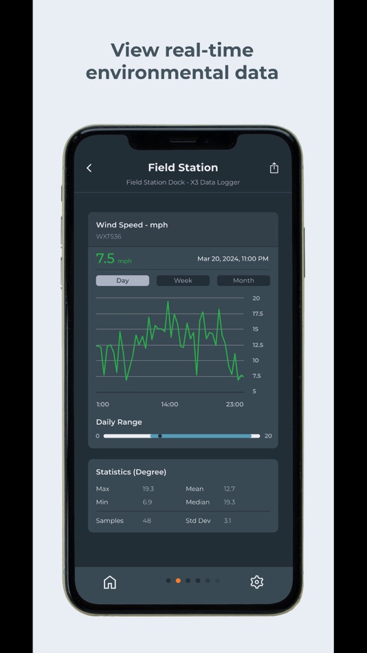 #3. WQData LIVE (iOS) Bởi: Fondriest Environmental, Inc.