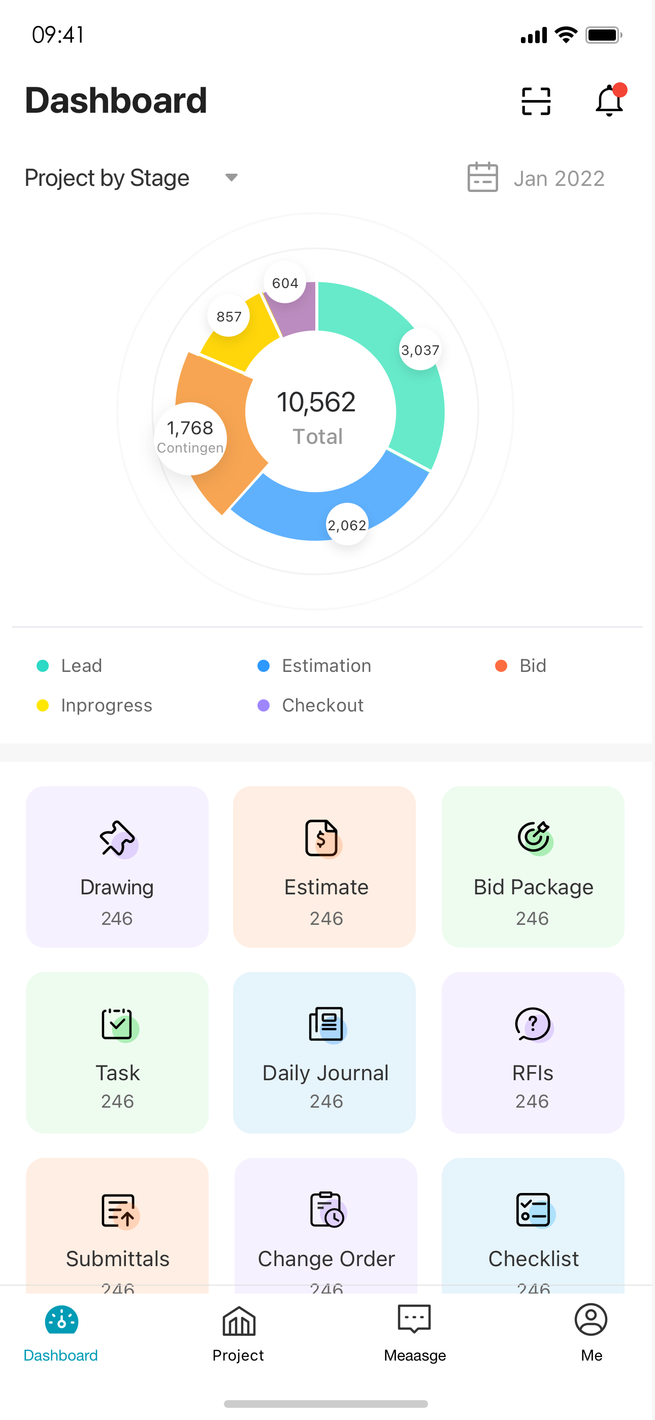 M-Watch: Project Management