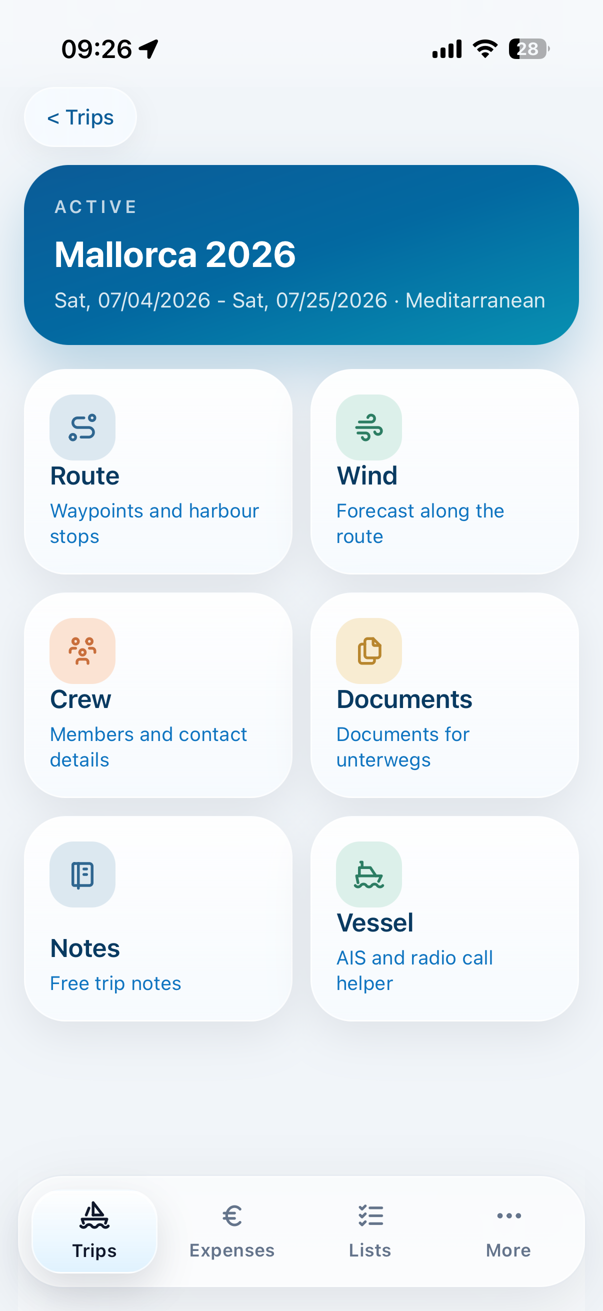 plan2sail screenshot 2