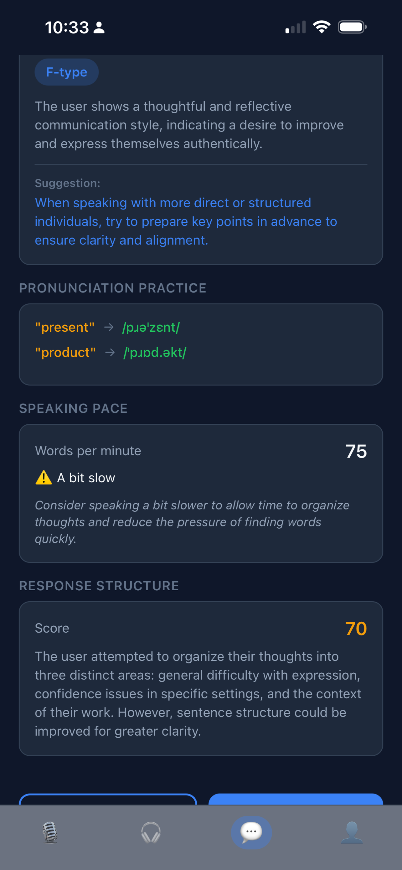 ProSpeaker - Speaking Coach