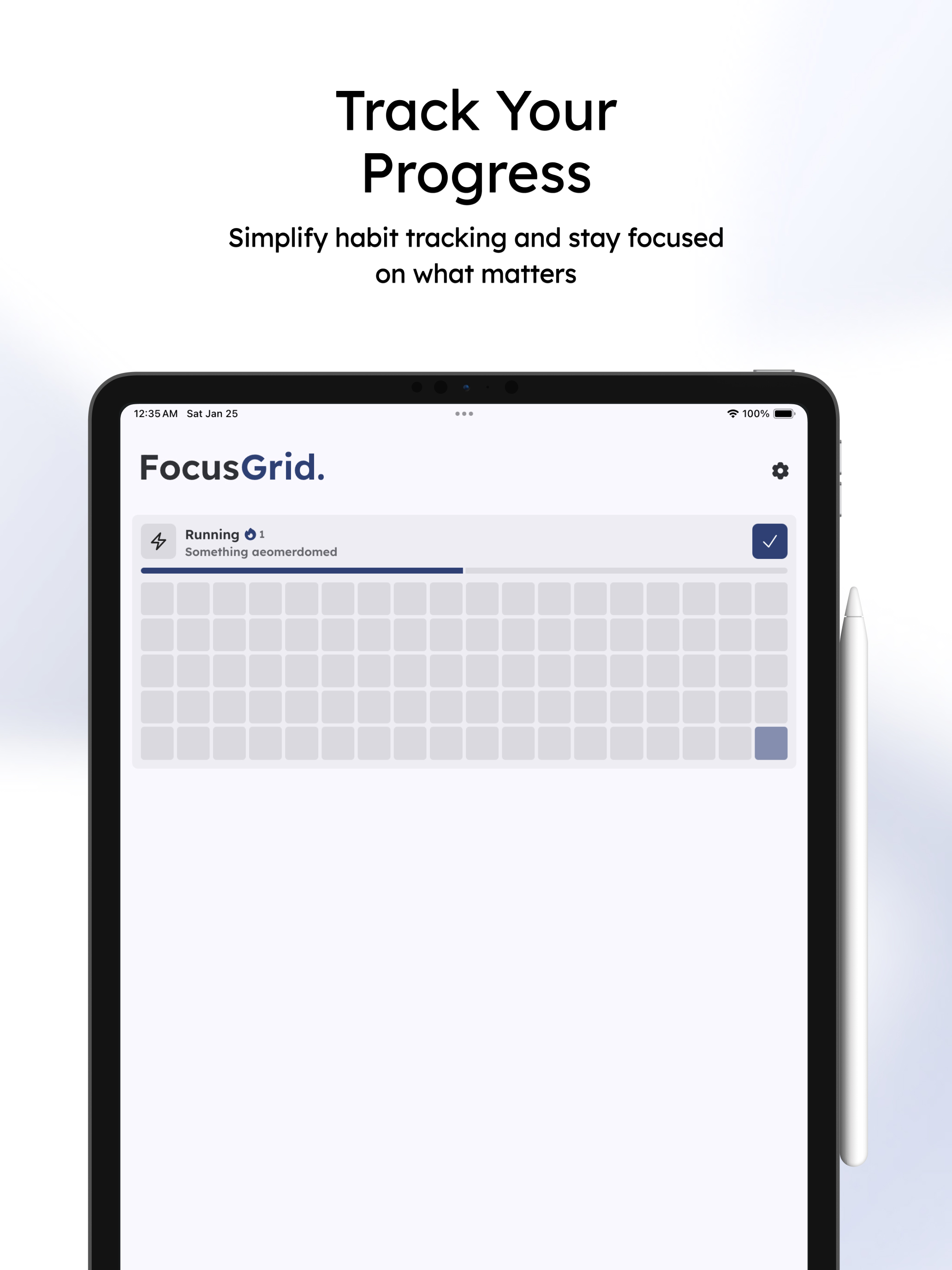 Focus Grid - Habit Tracker