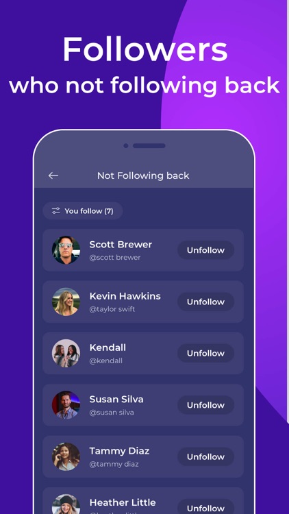 Unfollowers Reports+ Tracker