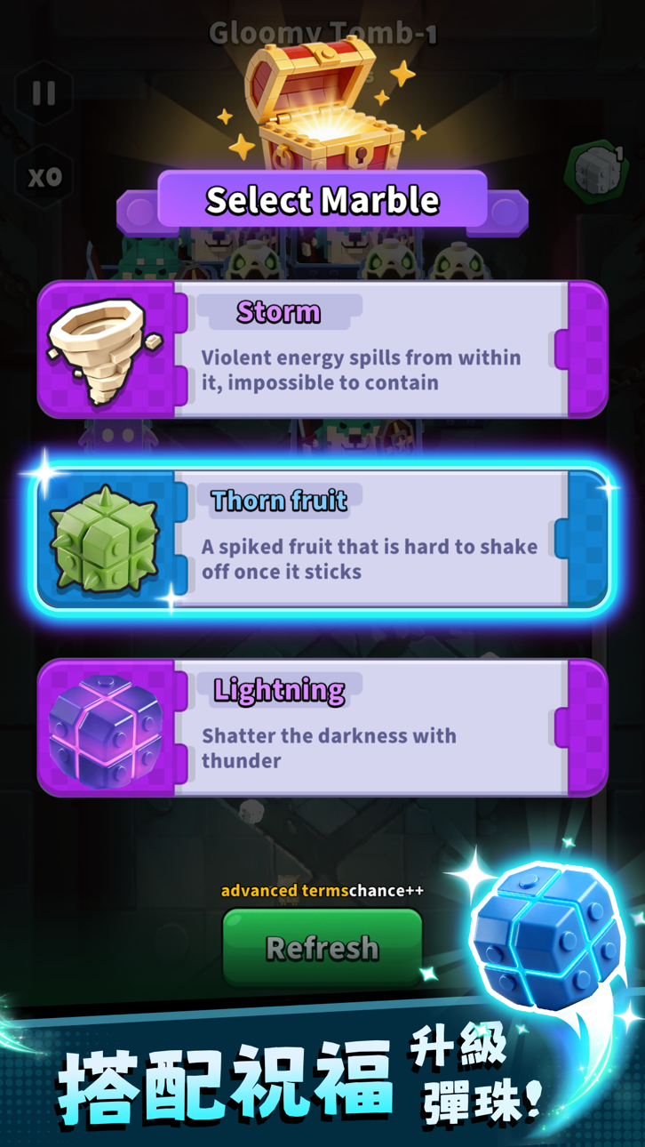 Marble Gogogo iOS Mod IPA screenshot 3 - iOS game interface