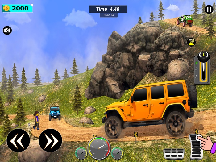 Offroad 4x4 Jeep Parking Game
