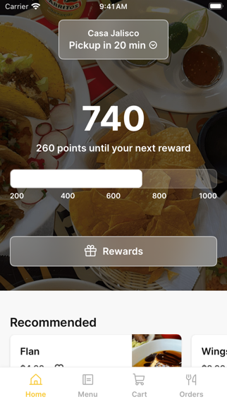 Casa Jalisco app screenshot