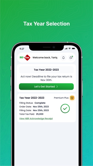 BDTax - Tax Return Online BD Screenshot