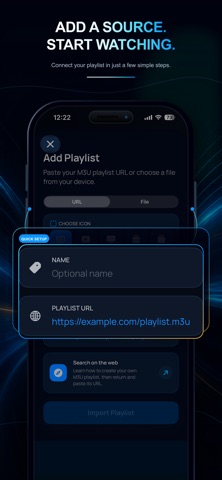Orivue Player - Smart IPTV iPhone screenshot