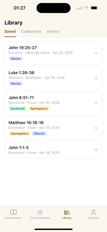 Sacred Bible Commentary screenshot 7 of 8