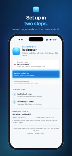 Redirect Websites screenshot 4