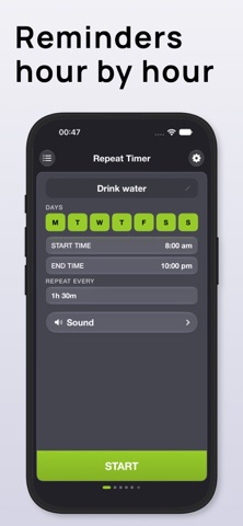 Repeat Timer: Interval Remind Screenshot 3 of 3
