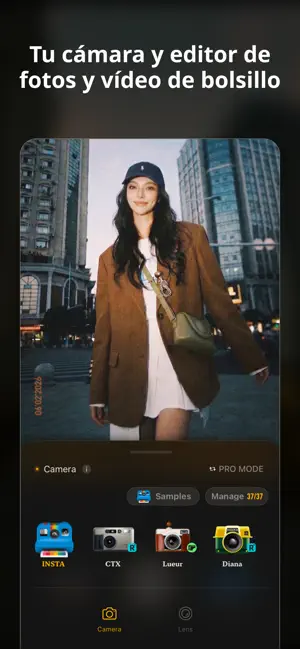 Snap it - Cámara & Carretes iPhone screenshot 2