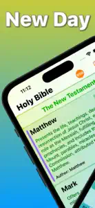 New Day Holy Bible Reader screenshot #1 for iPhone