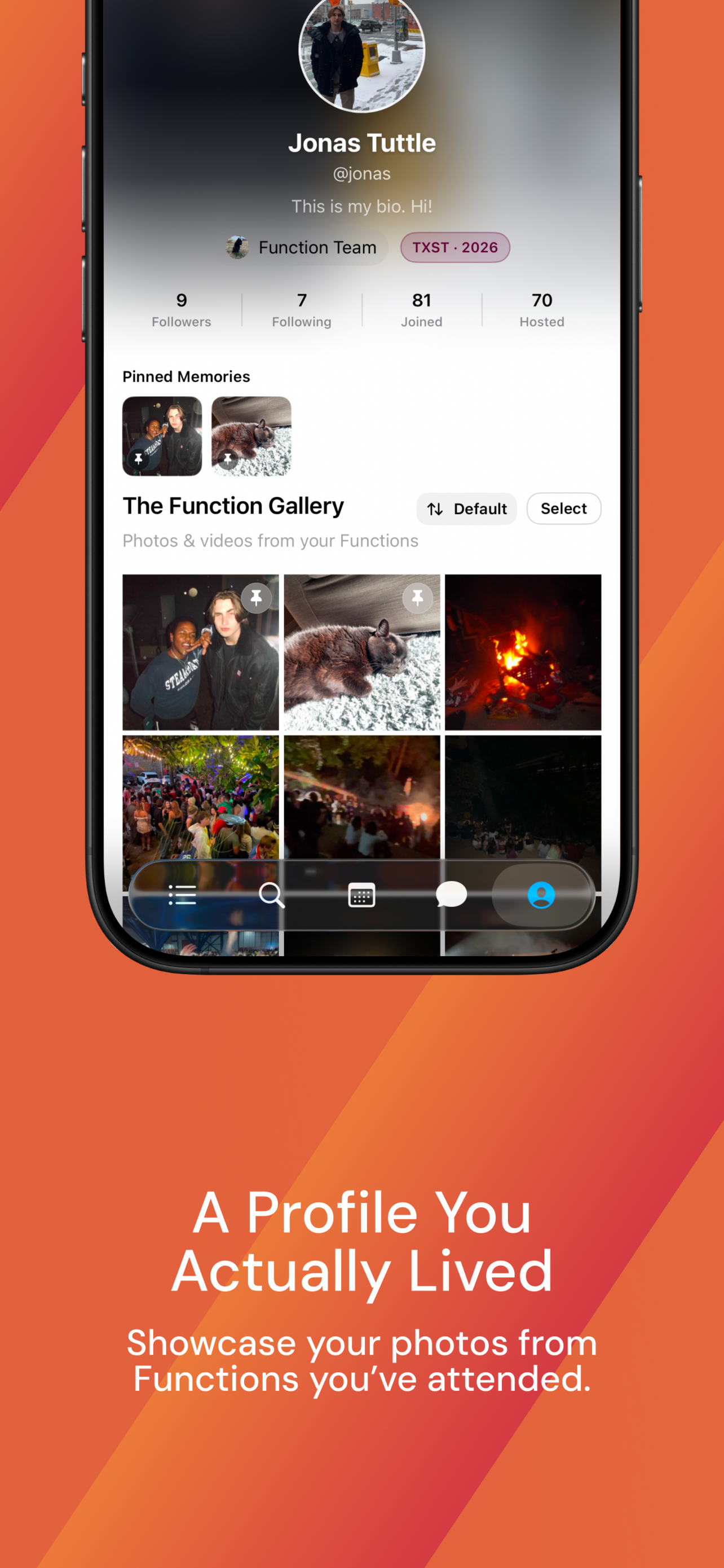 Function: The REAL Social Net screenshot 7
