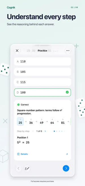 Cognik: Aptitude Test Practice screenshot 2