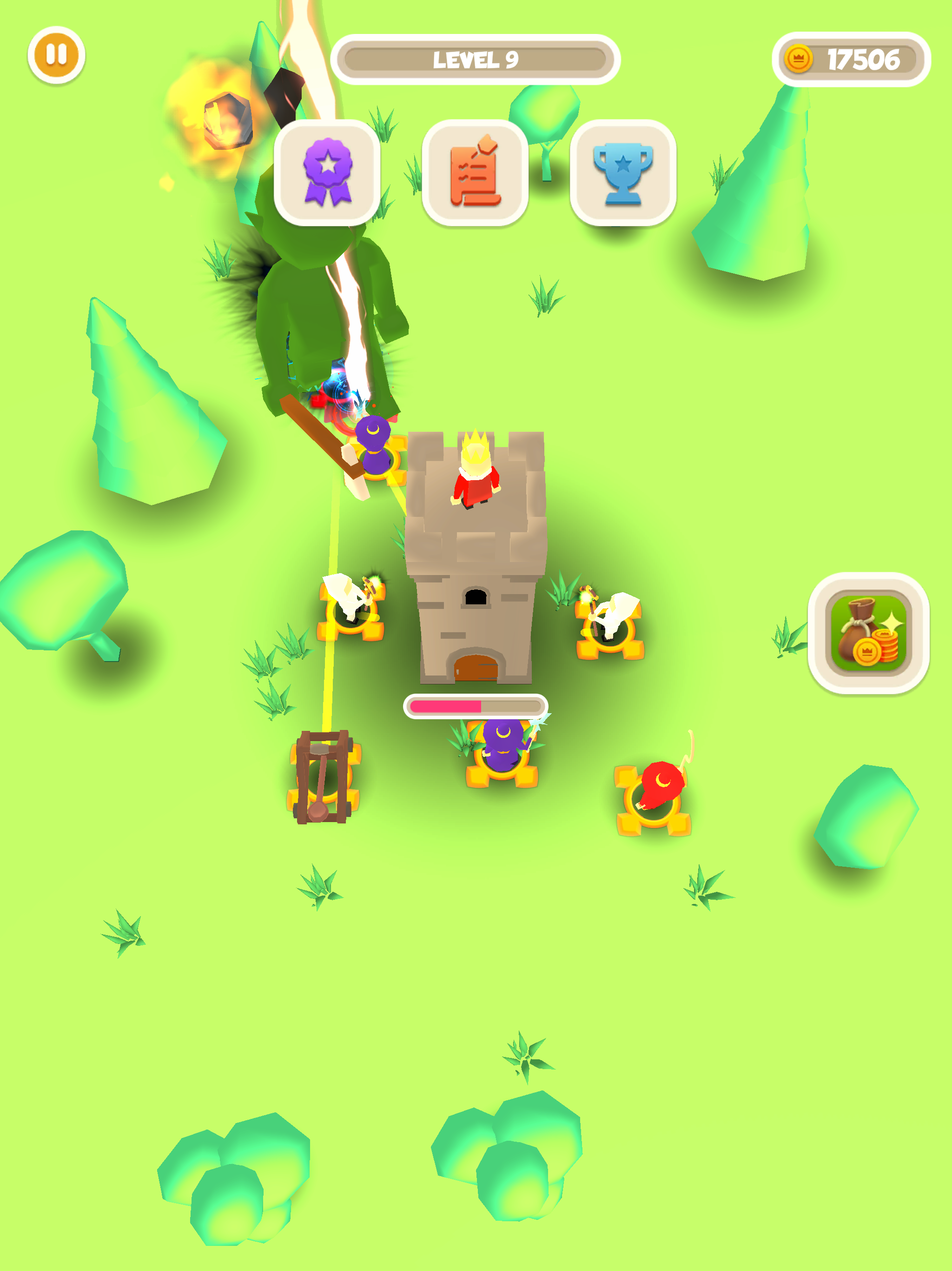 Towers Defender - Castle Games