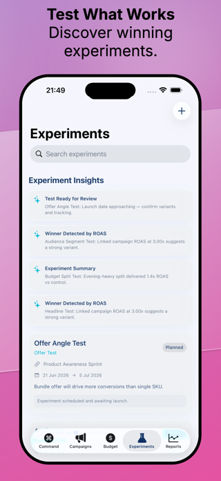 Ads Manager Suite. Screenshot 3 of 5