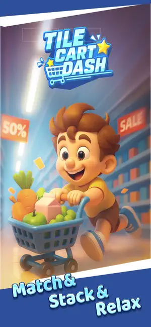 Tile Cart Dash screenshot 1