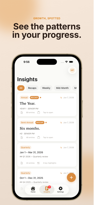 Bloomly - Career Journal Screenshot 9 of 10