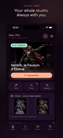 Palette Forge: Mini Painting Screenshot 1 of 8