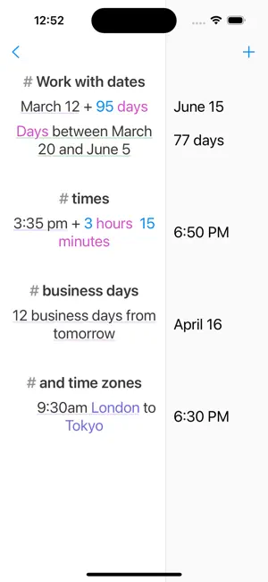 Screenshot 3 of Soulver 3 – Notepad, meet calculator. 3.15.2