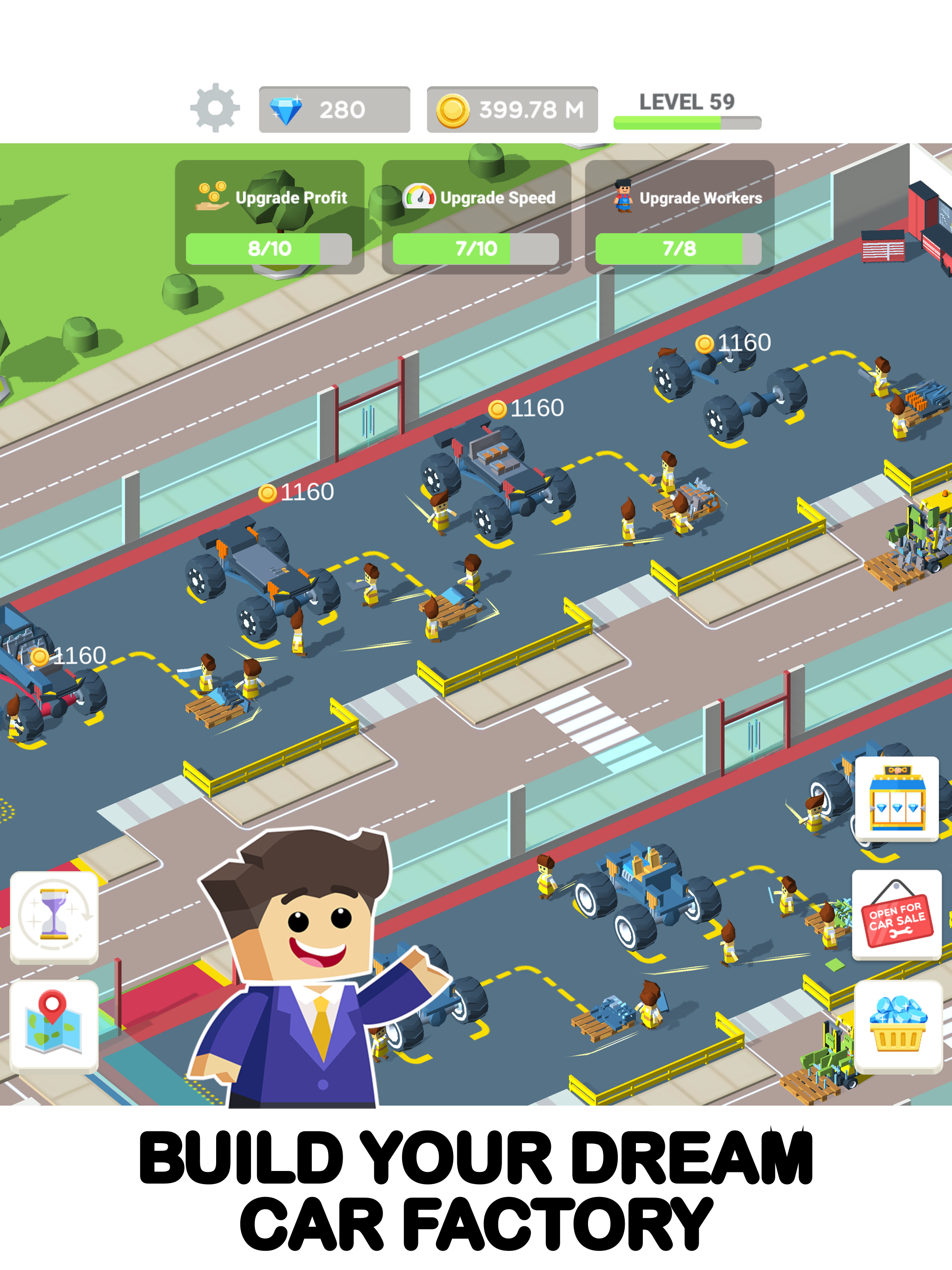 Car Factory Manager: Idle Game screenshot 16