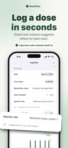 GLP-1 Tracker: DoseDiary Screenshot 6 of 7
