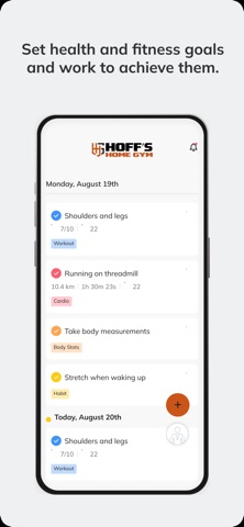 HHG Fitness screenshot