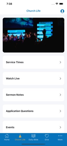 mycentralchurch app screenshot 3