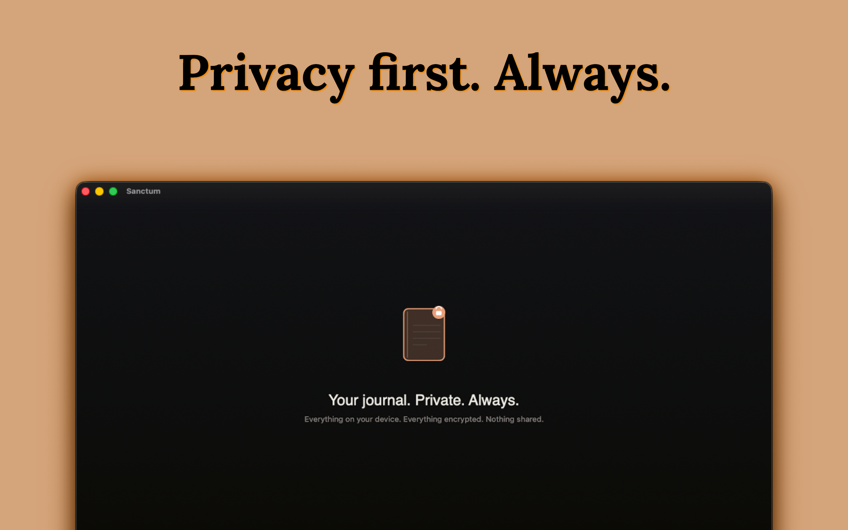 Sanctum: Private Journal