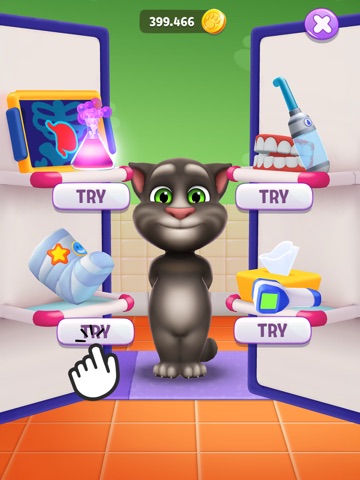 My Talking Tom 2 iPad screenshot