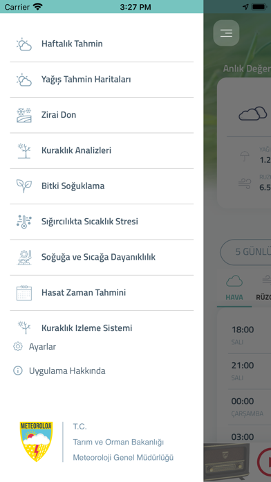 Tarımsal Hava Tahmini Screenshot