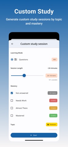 NASCLA Test Prep Screenshot 2 of 7