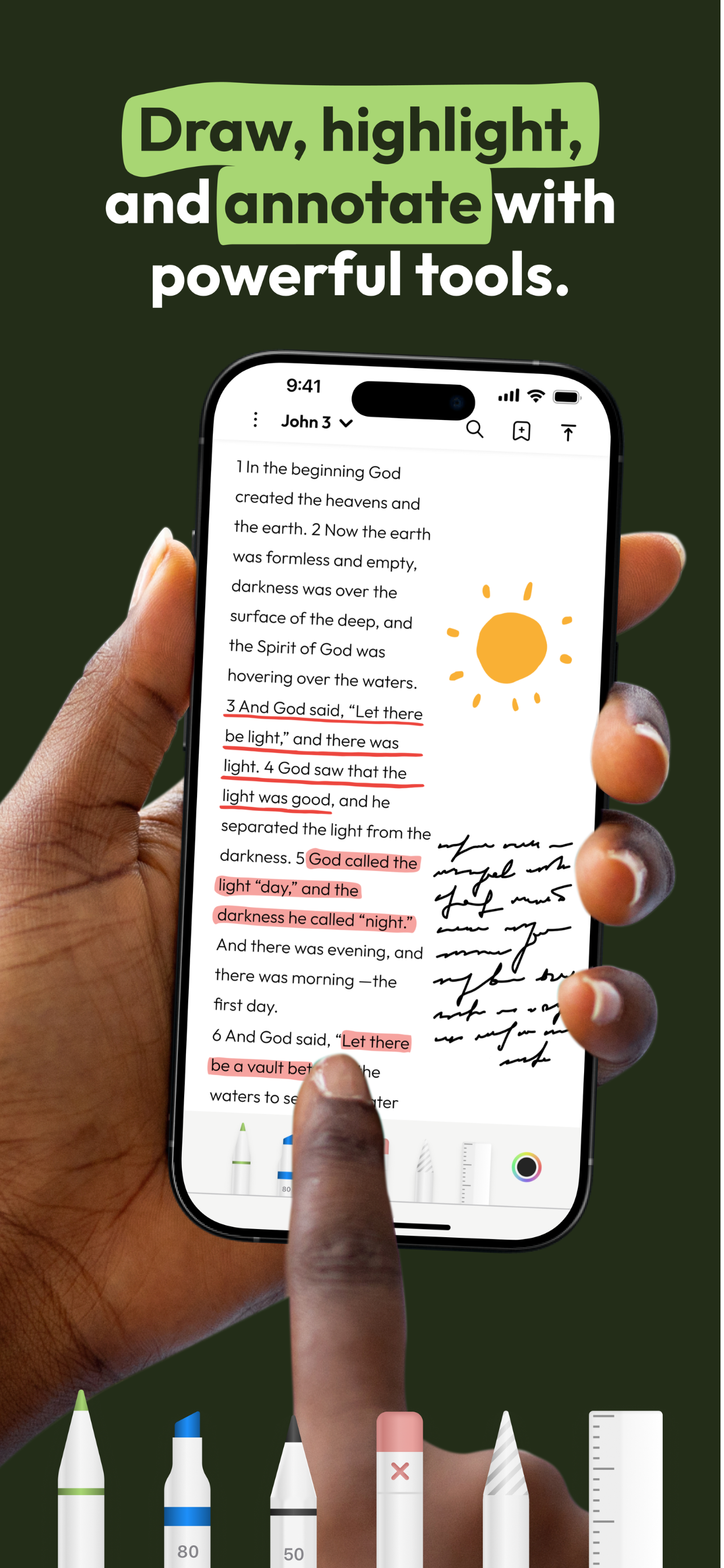 Pencil Bible: Journal & Study