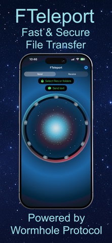 FTeleport - P2P File Transfer screenshot
