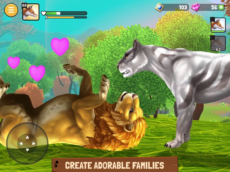 Animal Kingdoms: Wolf Sim MMO screenshot 8