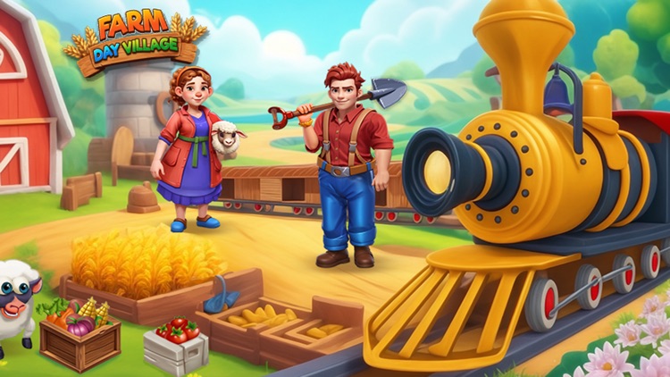 Farm Day Village Offline Games screenshot-5