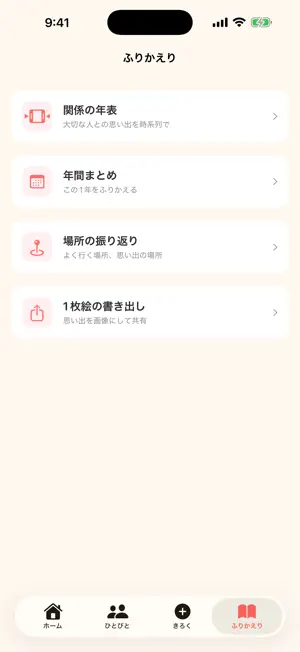 ゆかり - 人との縁を記録する思い出帳 screenshot 1