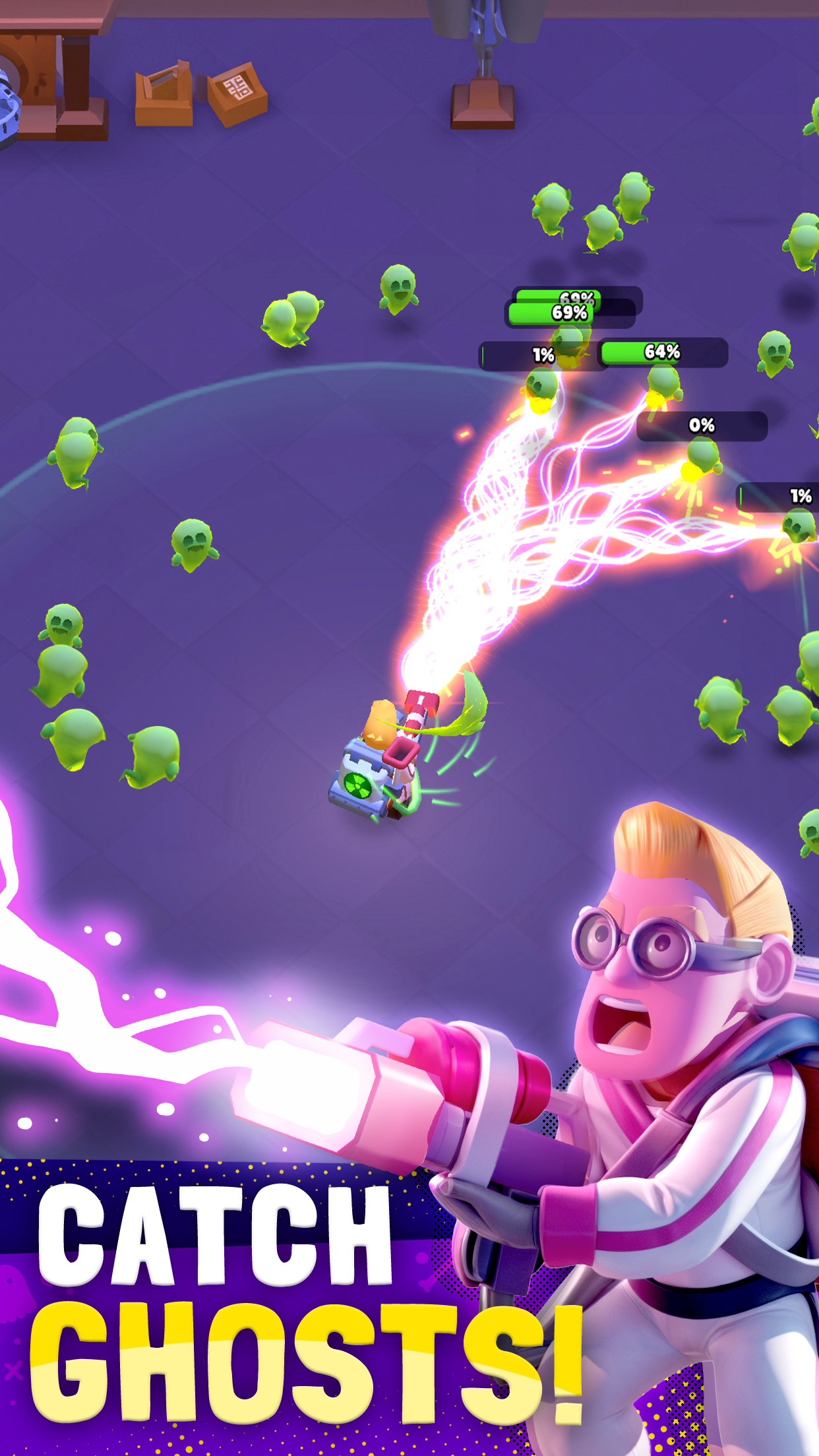 Ghost Invasion: Idle Hunter screenshot 1