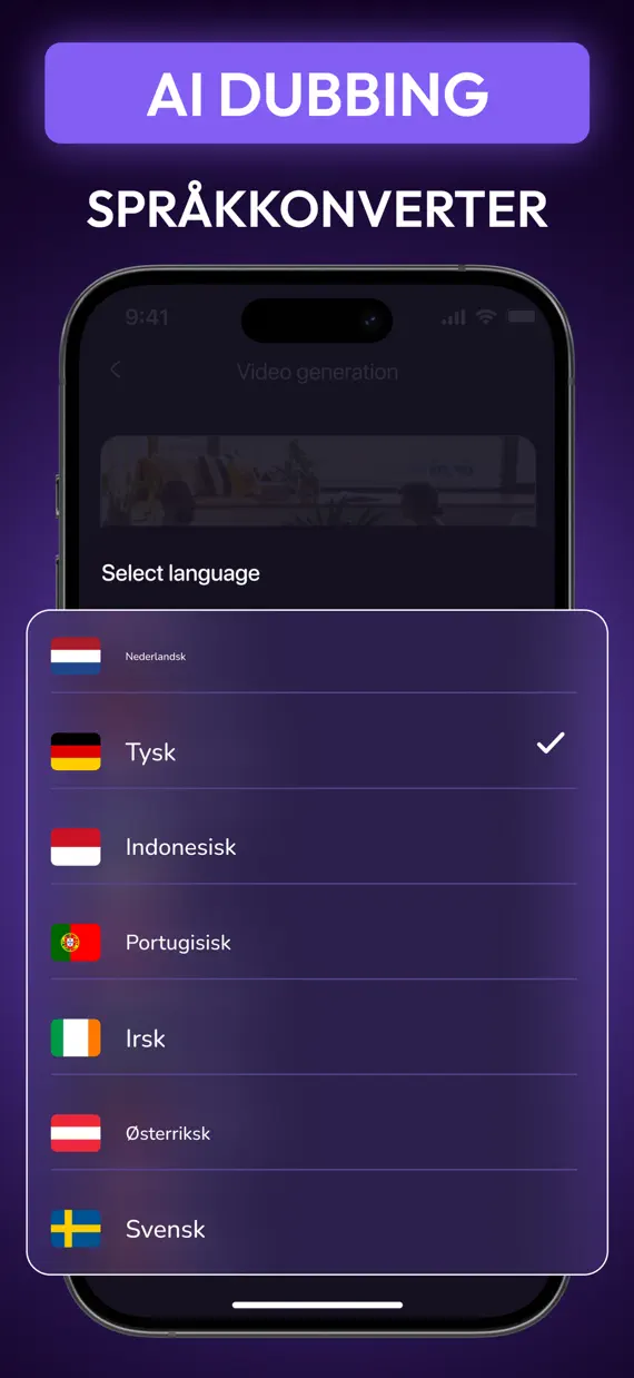 AI Video Dubbing: DubX screenshot 2