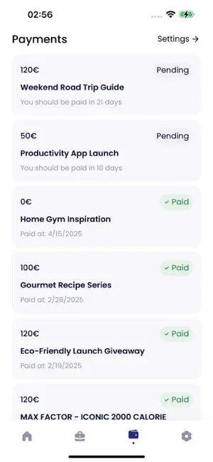 Hypefy Influencer screenshot 3