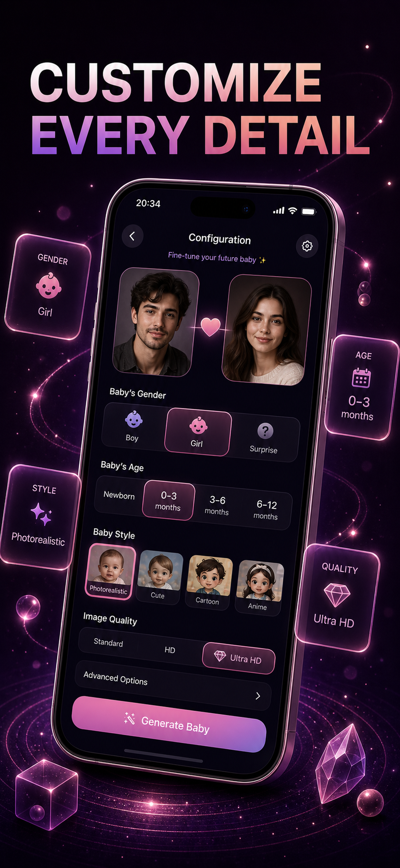 AI Baby Generator: Face Maker screenshot 3