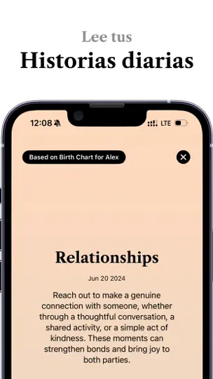 Captura de pantalla de Luna - Your Moon Calendar en iPhone 7
