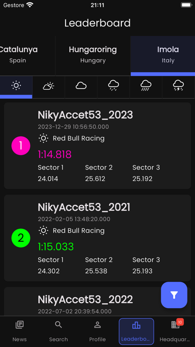 Race Data PRO Screenshot