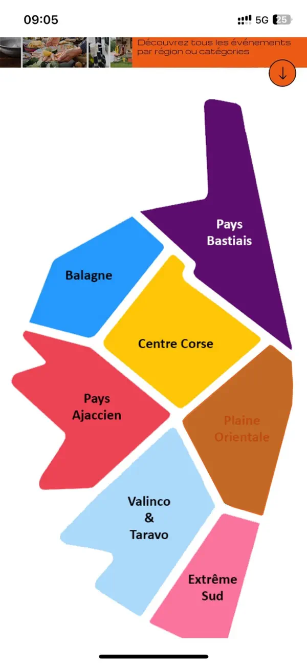 Screenshot #1 pour Agenda Culturel Corse
