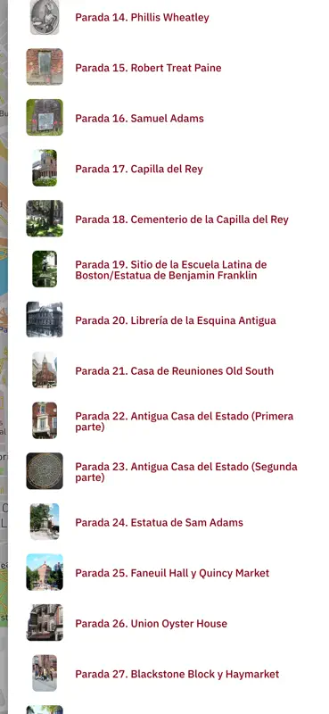 App Oficial del Freedom Trail screenshot 5 of 6