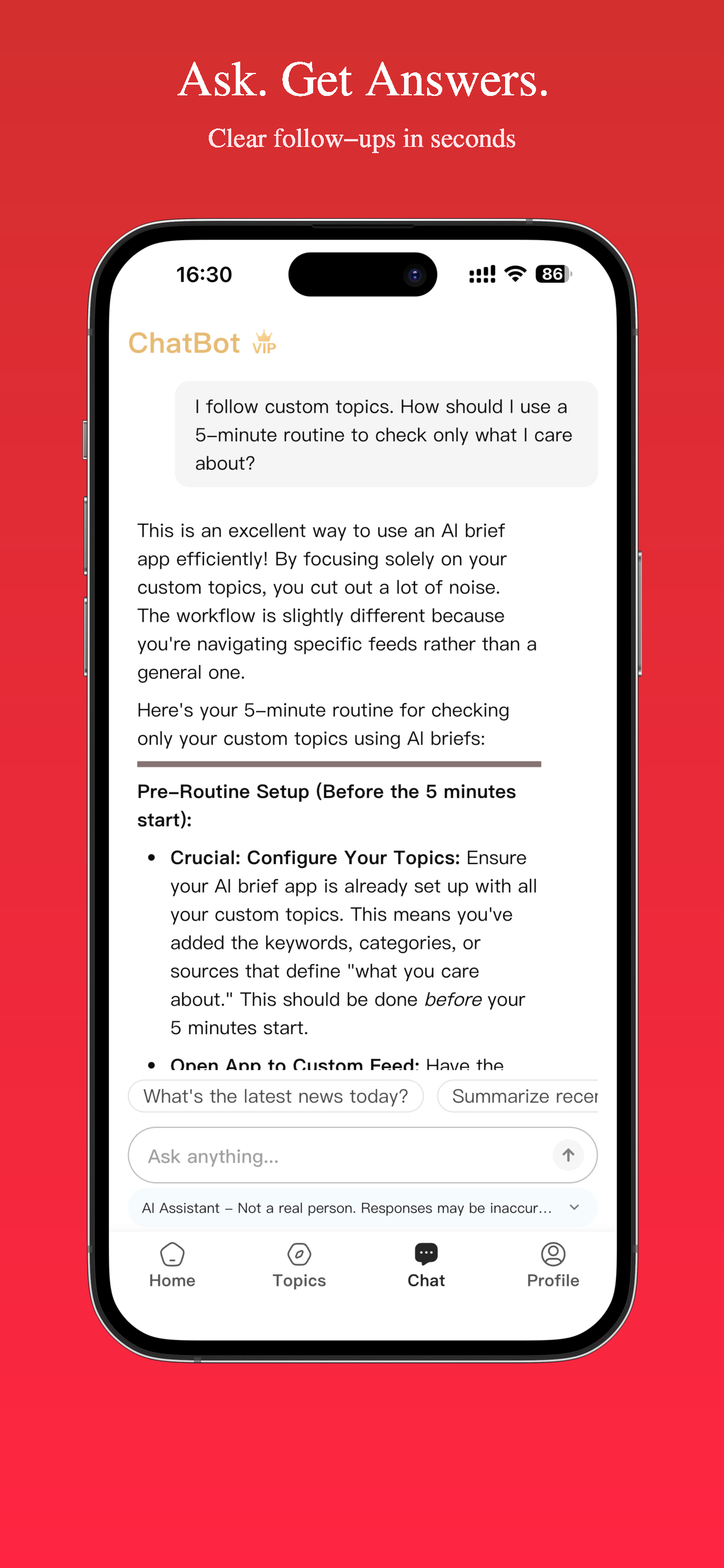 Briefly - AI News Brief screenshot 3