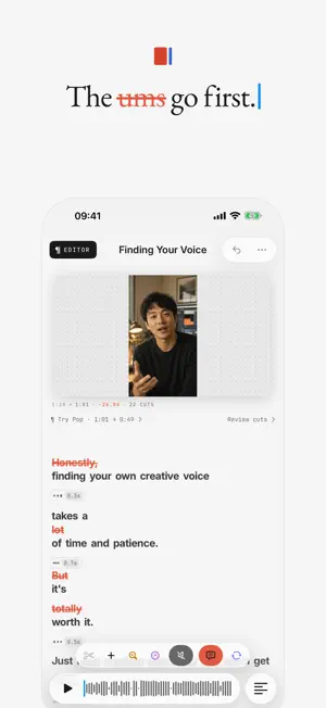 Cuts — Edit with words screenshot 4