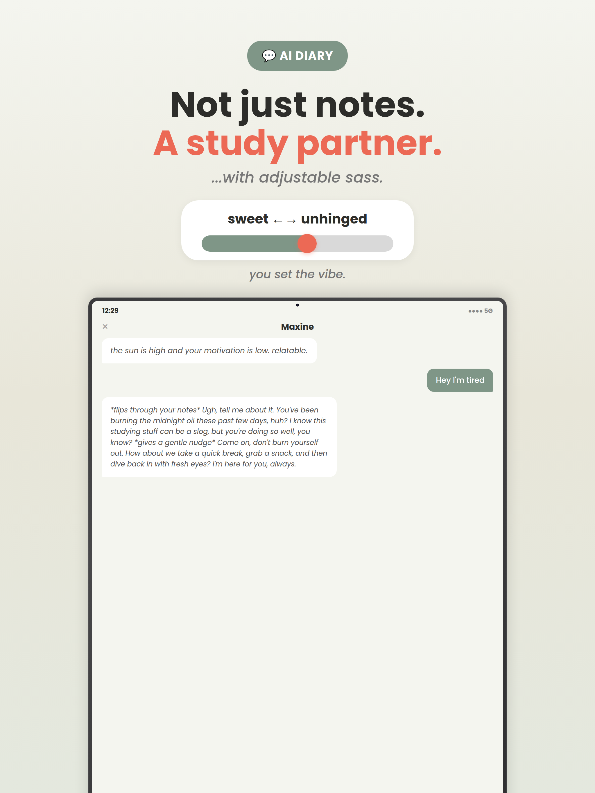 Living Notes - AI Study Buddy