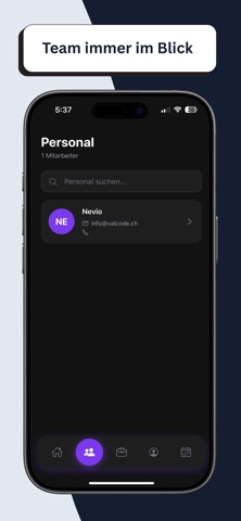 VALCODE Appoint screenshot