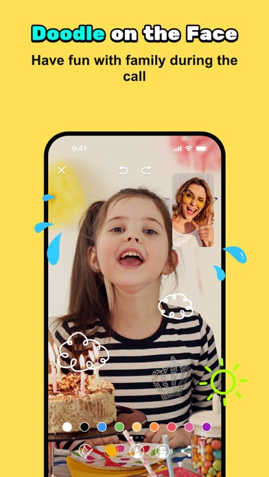 JusTalk Family Messenger iPhone screenshot 6 - Social Networking app
